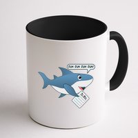Funny Dun Dun To Do List Shark Mug