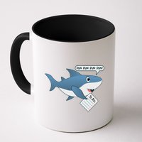 Funny Dun Dun To Do List Shark Mug