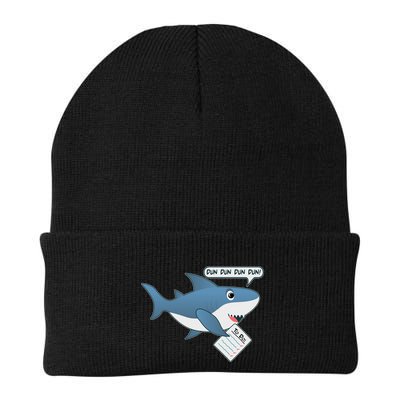 Funny Dun Dun To Do List Shark Beanie