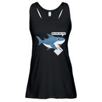 Funny Dun Dun To Do List Shark Ladies Essential Flowy Tank