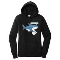 Funny Dun Dun To Do List Shark Women's Pullover Hoodie