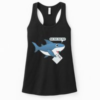 Funny Dun Dun To Do List Shark Womens Tank Top