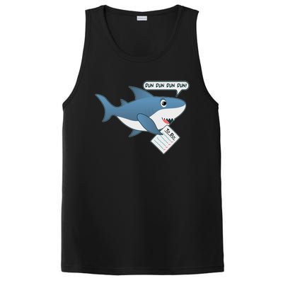 Funny Dun Dun To Do List Shark PosiCharge Competitor Tank