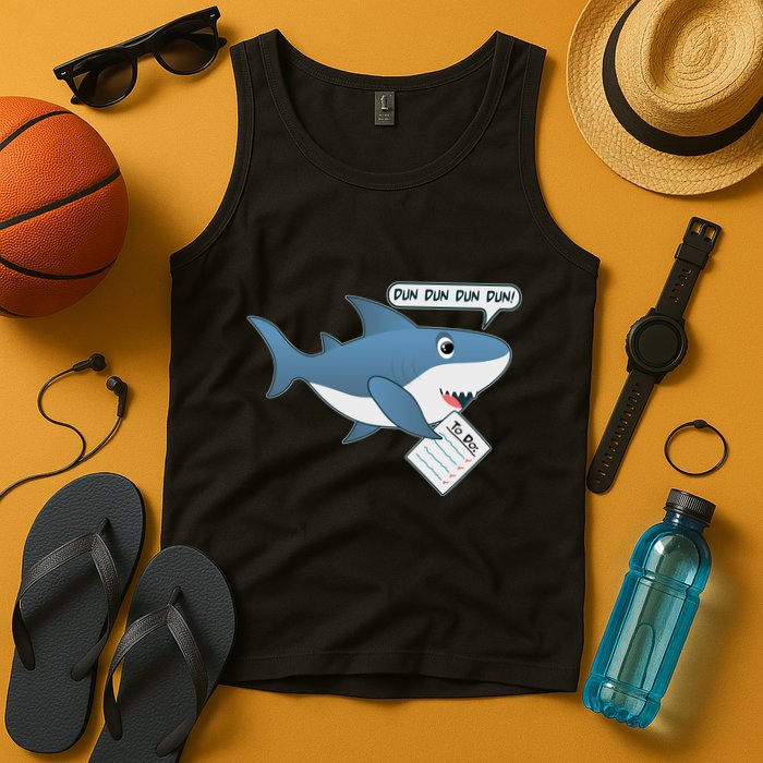 Funny Dun Dun To Do List Shark Tank Top