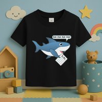 Funny Dun Dun To Do List Shark Toddler T-Shirt