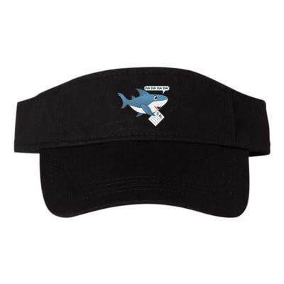 Funny Dun Dun To Do List Shark Visor