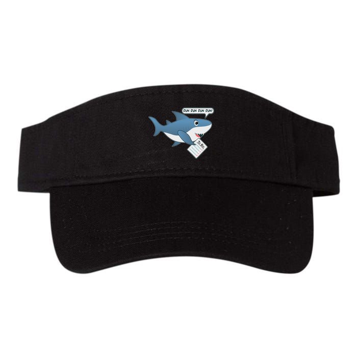 Funny Dun Dun To Do List Shark Visor
