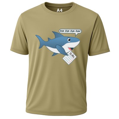 Funny Dun Dun To Do List Shark Performance Shirt