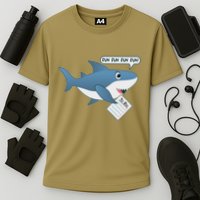 Funny Dun Dun To Do List Shark Performance Shirt