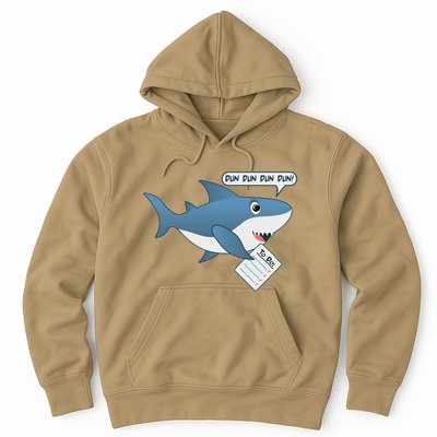 Funny Dun Dun To Do List Shark Hoodie