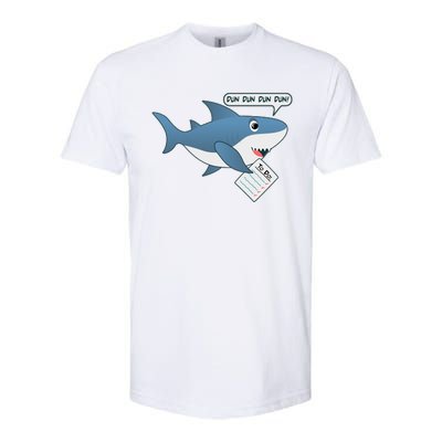 Funny Dun Dun To Do List Shark Softstyle® CVC T-Shirt