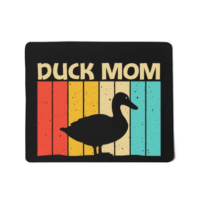 Funny Duck Design For Mom Mother Duck Farmer Hunting Lovers Mousepad