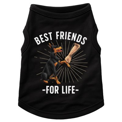 Funny Doberman Design For  Doberman Pinscher Lovers Doggie Tank