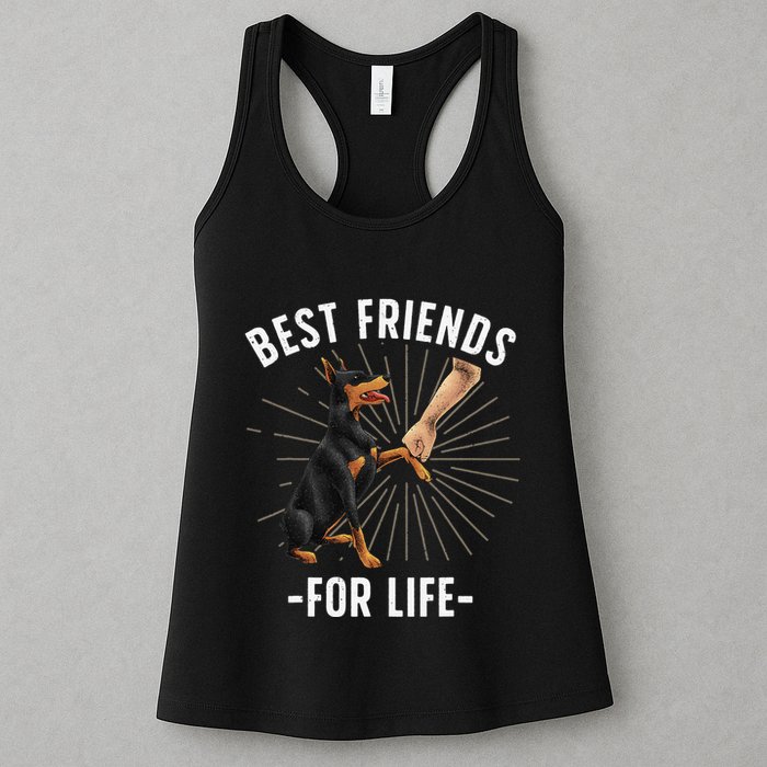 Funny Doberman Design For  Doberman Pinscher Lovers Womens Tank Top
