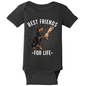 Funny Doberman Design For  Doberman Pinscher Lovers Baby Bodysuit