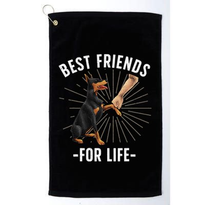 Funny Doberman Design For  Doberman Pinscher Lovers Golf Towel