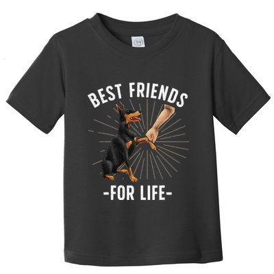 Funny Doberman Design For  Doberman Pinscher Lovers Toddler T-Shirt