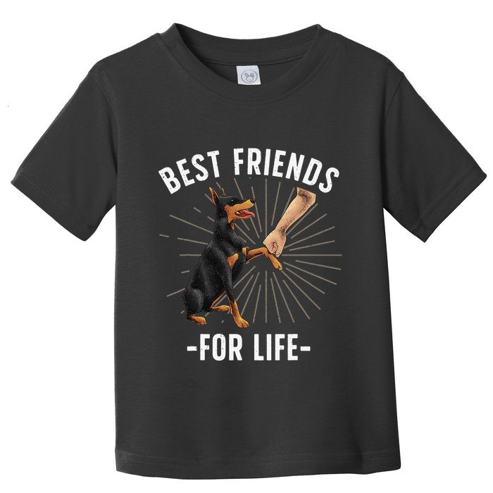 Funny Doberman Design For  Doberman Pinscher Lovers Toddler T-Shirt