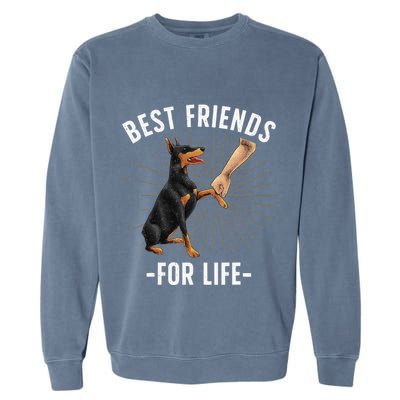 Funny Doberman Design For  Doberman Pinscher Lovers Garment-Dyed Sweatshirt