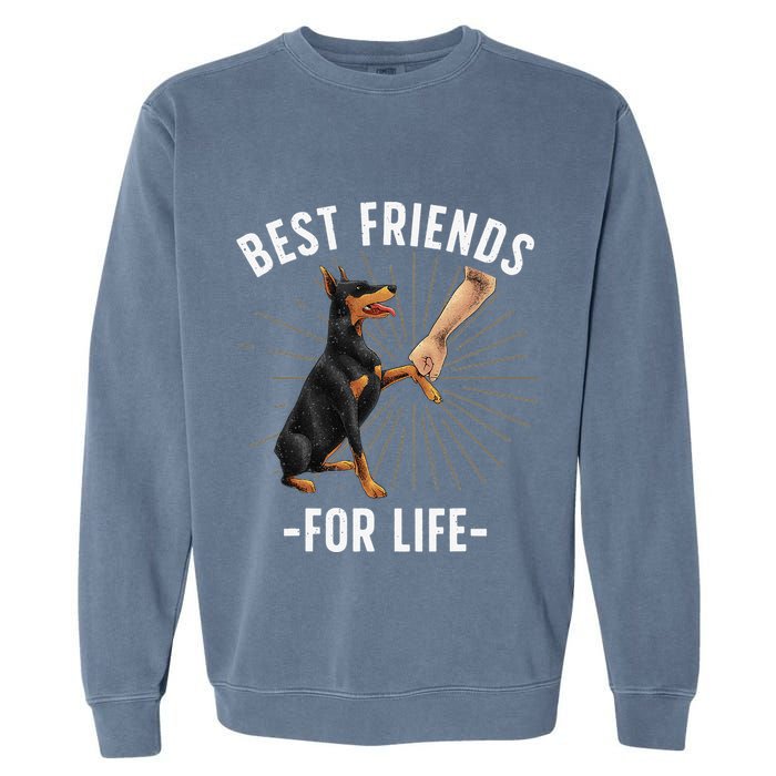 Funny Doberman Design For  Doberman Pinscher Lovers Garment-Dyed Sweatshirt