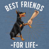 Funny Doberman Design For  Doberman Pinscher Lovers Garment-Dyed Sweatshirt