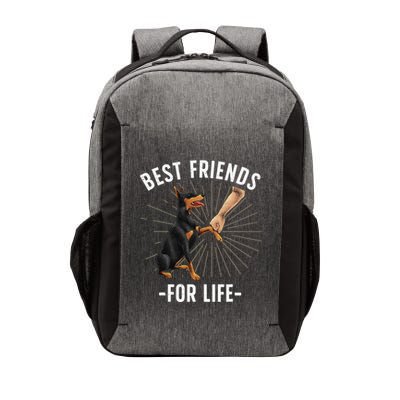 Funny Doberman Design For  Doberman Pinscher Lovers Vector Backpack