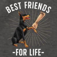 Funny Doberman Design For  Doberman Pinscher Lovers Vector Backpack