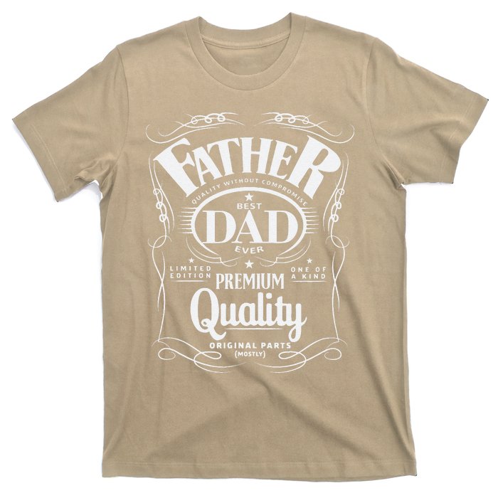 Fathers Day Dad Birthday Vintage One Of A Kind Best T-Shirt