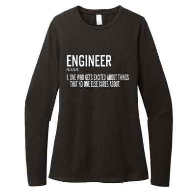 Father's Day Definition Of An Engineering Gifts For Engineers Gifts For Dad Fami Womens CVC Long Sleeve Shirt