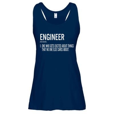 Father's Day Definition Of An Engineering Gifts For Engineers Gifts For Dad Fami Ladies Essential Flowy Tank