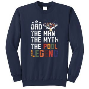 Father's Day Dad The Pool Billiards Legend Gift For Dad Sweatshirt