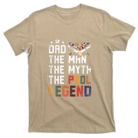 Father's Day Dad The Pool Billiards Legend Gift For Dad T-Shirt