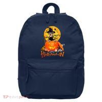 Funny Dobermann Dog Spooky Halloween 16 in Basic Backpack