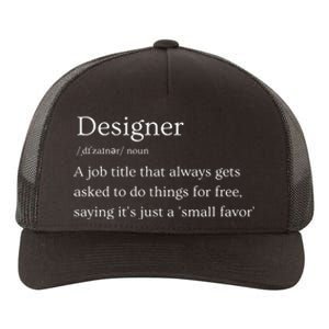 Funny Designer Definition Yupoong Adult 5-Panel Trucker Hat