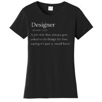 Funny Designer Definition Women's T-Shirt