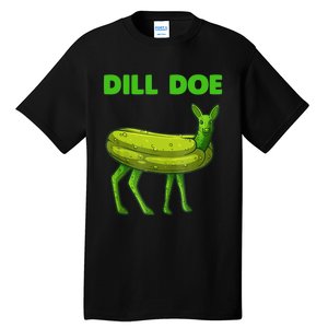 Funny Dill Doe Women Deer Green Dill Pickle Veggie Lover Tall T-Shirt