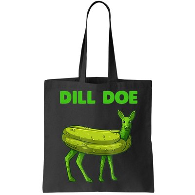 Funny Dill Doe Women Deer Green Dill Pickle Veggie Lover Bag