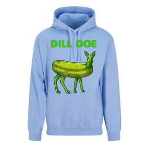 Funny Dill Doe Women Deer Green Dill Pickle Veggie Lover Unisex Surf Hoodie