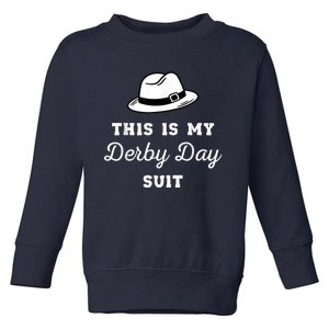 Funny Derby Day Kentucky Attire 2024 Toddler Sweatshirt