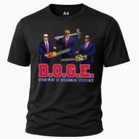 Funny D.O.G.E. (Department Of Government Efficiency) Doge Gift Cooling Performance Crew T-Shirt