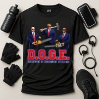 Funny D.O.G.E. (Department Of Government Efficiency) Doge Gift Cooling Performance Crew T-Shirt