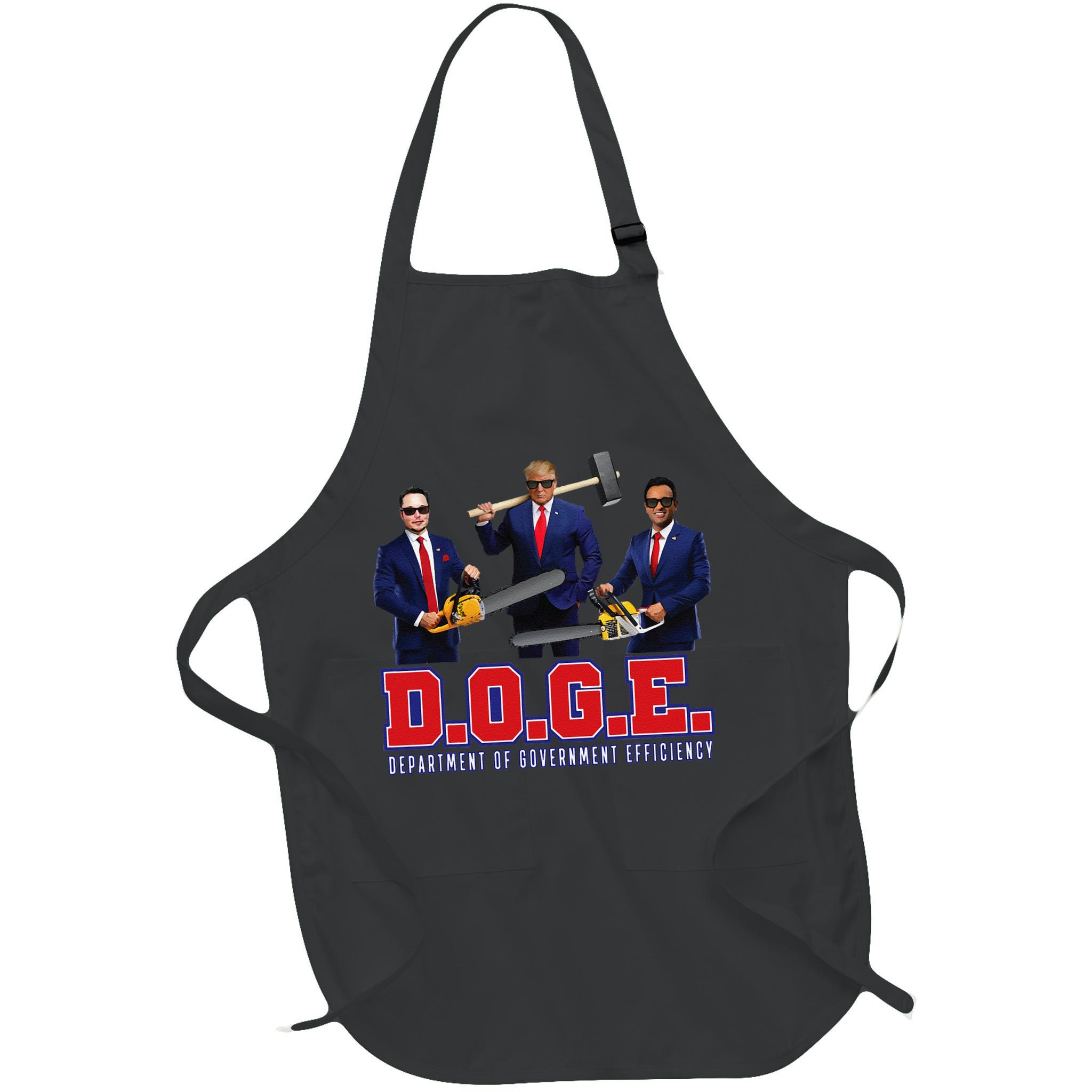 Funny D.O.G.E. (Department Of Government Efficiency) Doge Gift Apron