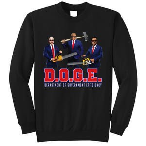 Funny D.O.G.E. (Department Of Government Efficiency) Doge Gift Sweatshirt