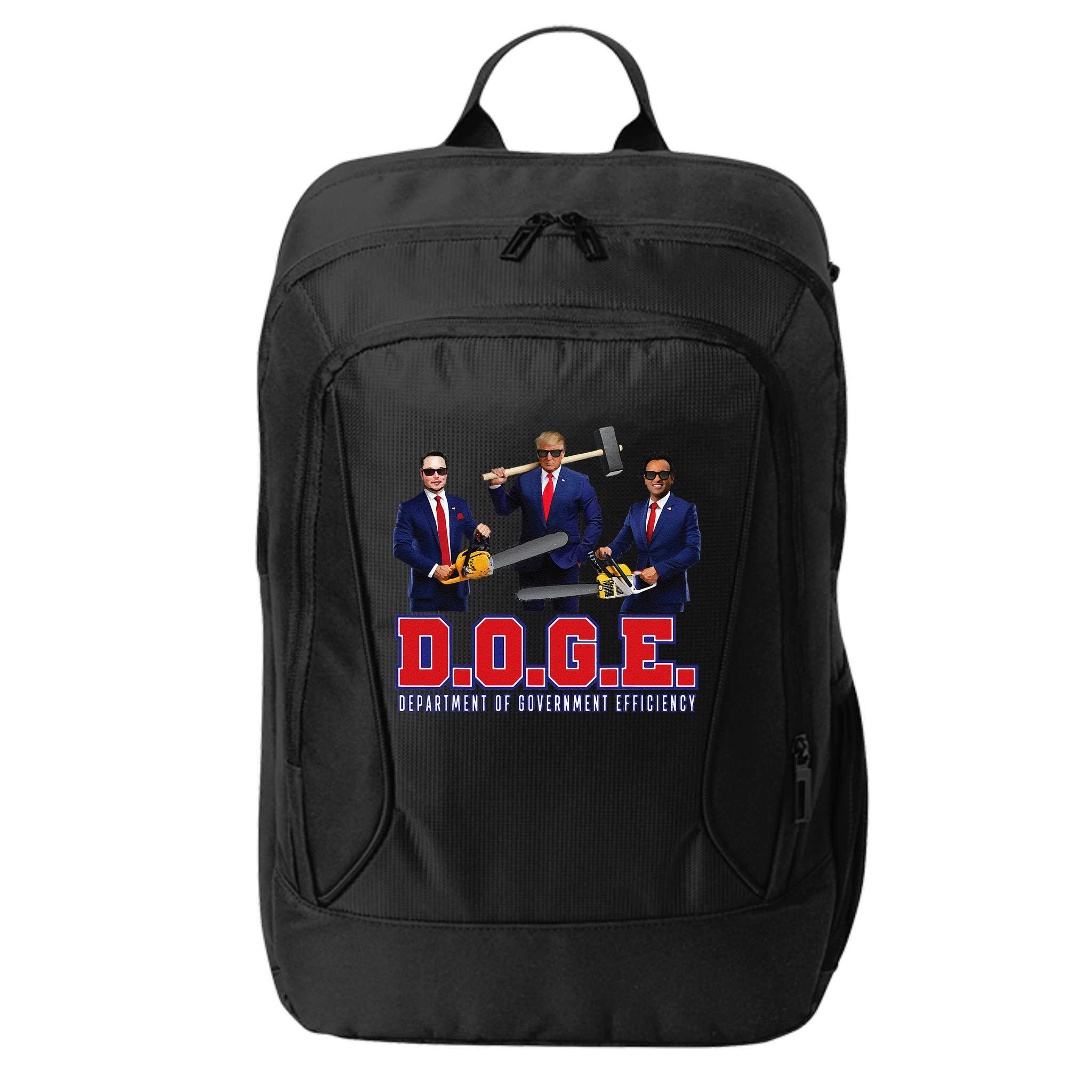 Funny D.O.G.E. (Department Of Government Efficiency) Doge Gift City Backpack