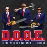 Funny D.O.G.E. (Department Of Government Efficiency) Doge Gift Adult Drive Performance Visor