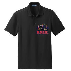 Funny D.O.G.E. (Department Of Government Efficiency) Doge Gift Dry Zone Grid Polo