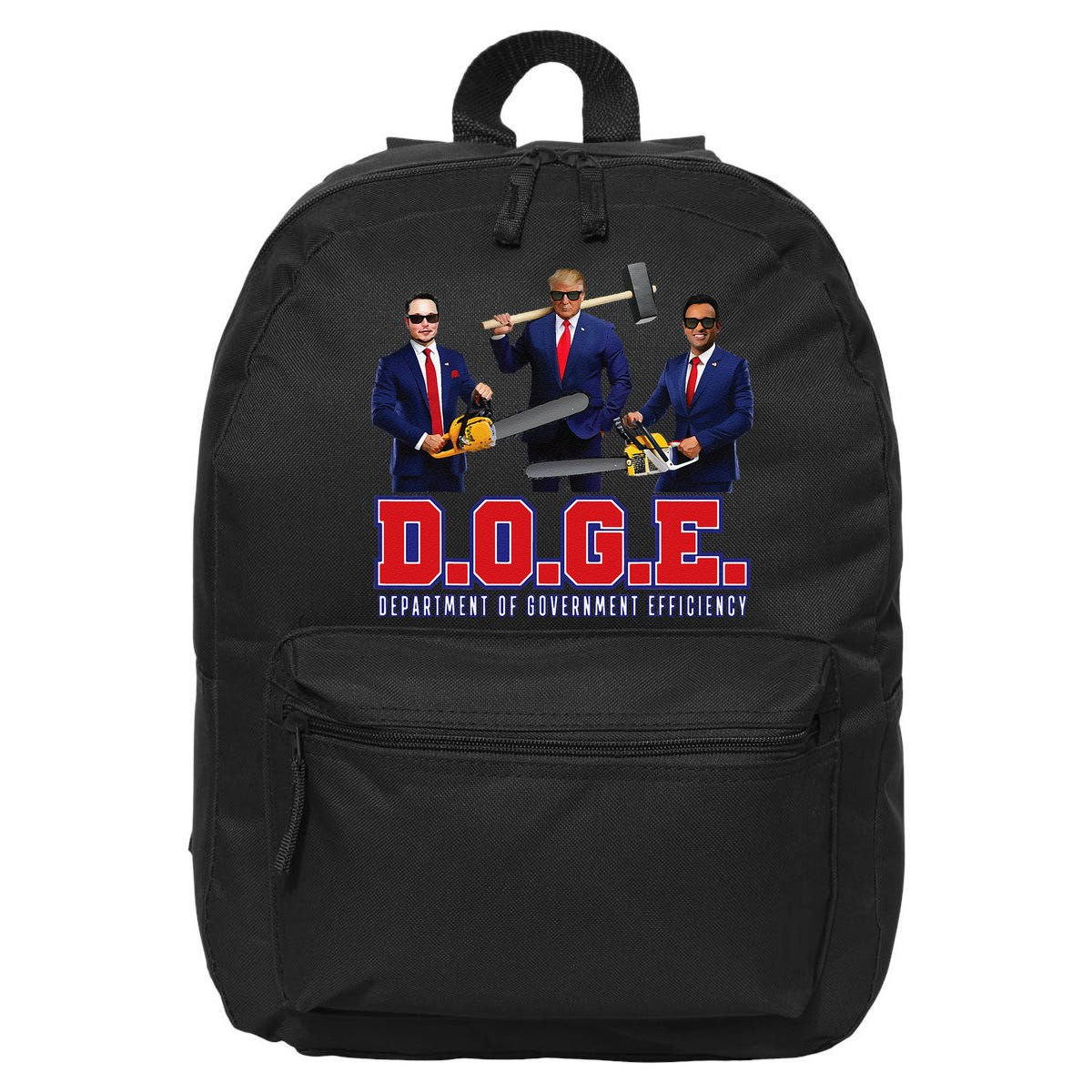 Funny D.O.G.E. (Department Of Government Efficiency) Doge Gift 16 in Basic Backpack