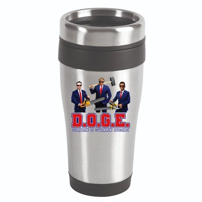 Funny D.O.G.E. (Department Of Government Efficiency) Doge Gift 16oz Travel Tumbler