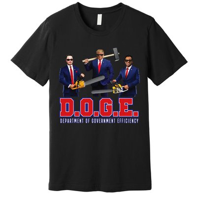Funny D.O.G.E. (Department Of Government Efficiency) Doge Gift Premium T-Shirt