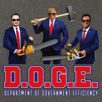 Funny D.O.G.E. (Department Of Government Efficiency) Doge Gift Cotton Canvas Backpack
